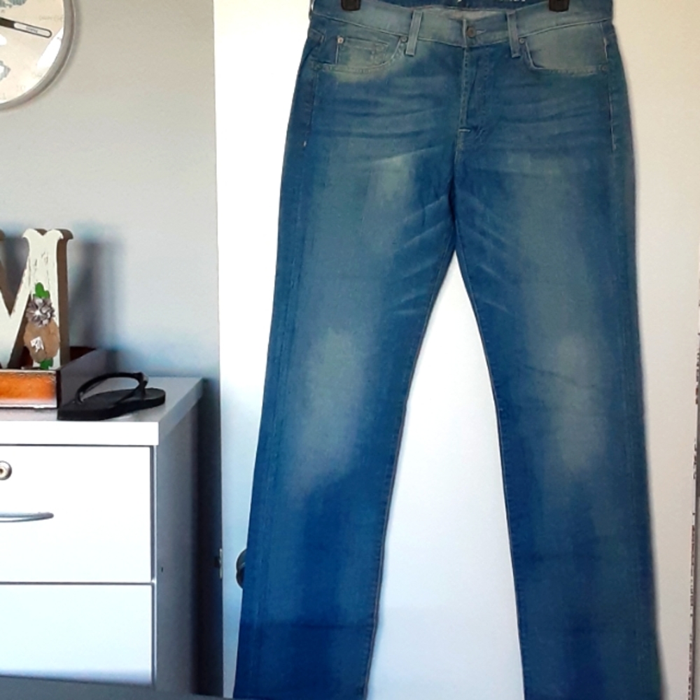 Mens 7 allmankind Jean's, size 34.